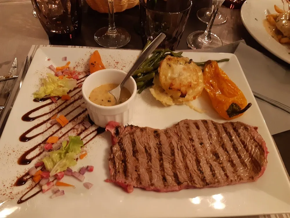 Fauxffilet Sauce Poivre Vert